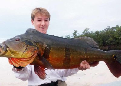 Peacock bass catch on a Brazil adventure